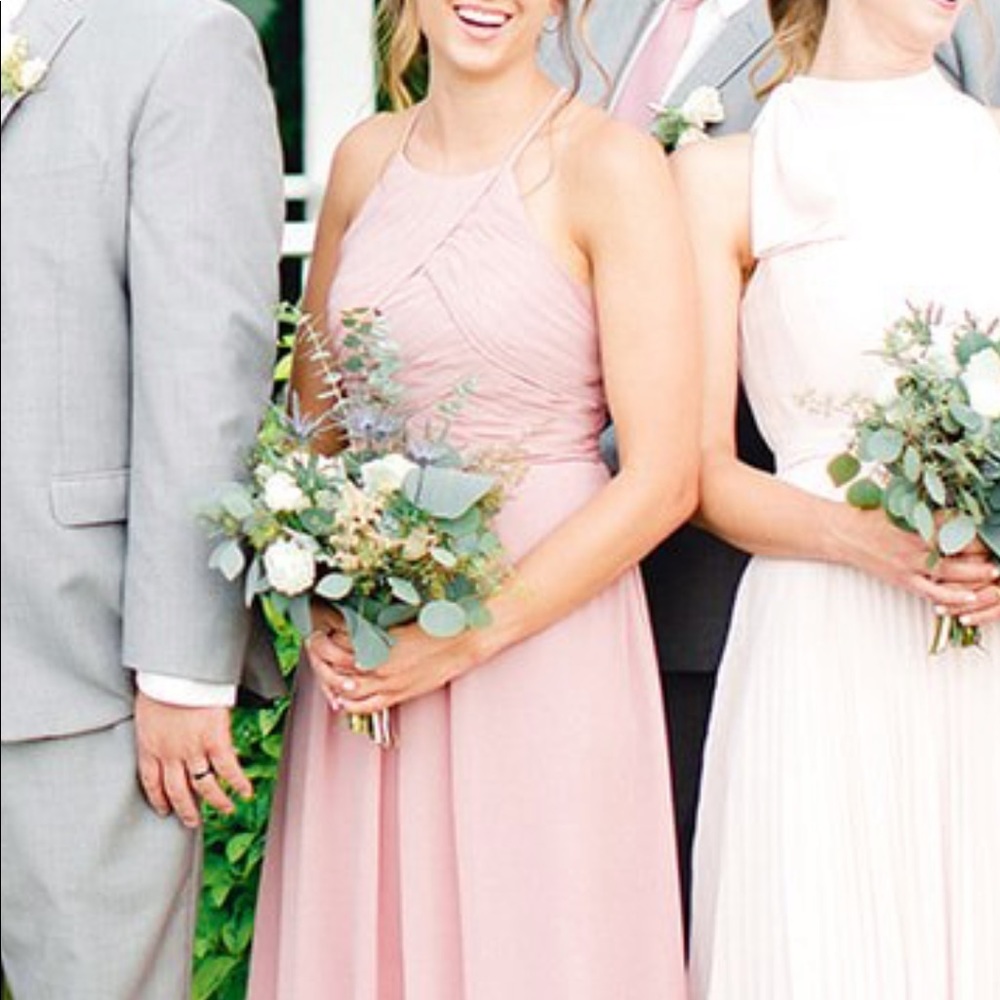 Azazie Ginger in Dusty Rose